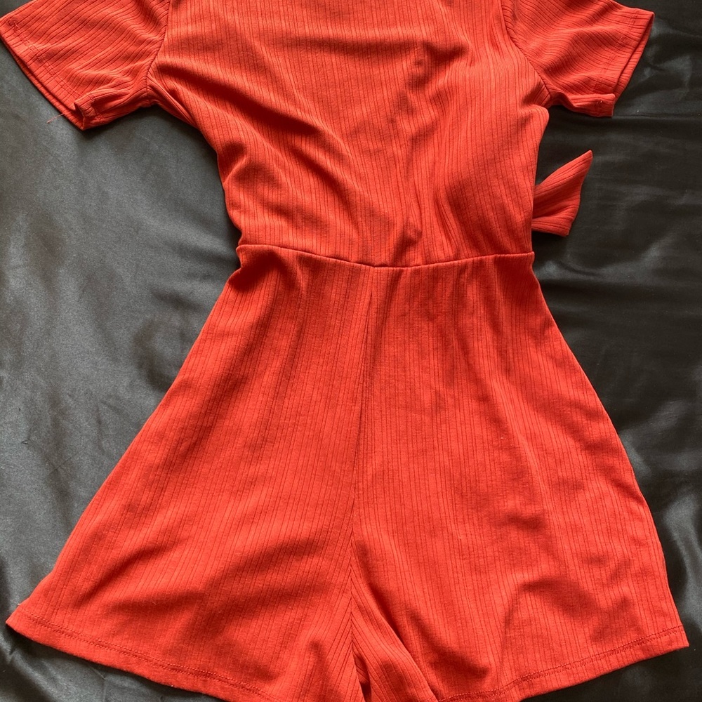 Rust colored romper